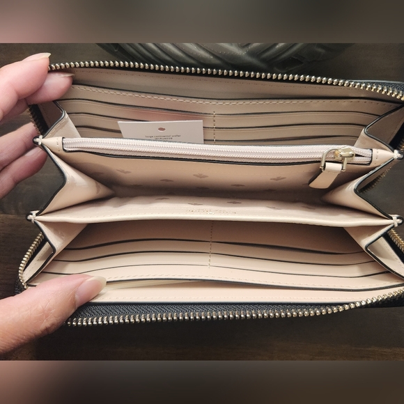 Brand NEW Kate Spade Adel Large Continental Black Wallet. Retails $229. - Picture 5 of 5